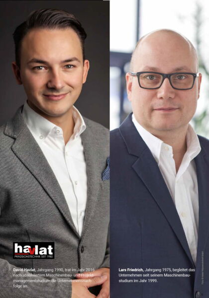 David Havlat und Lars Friedrich