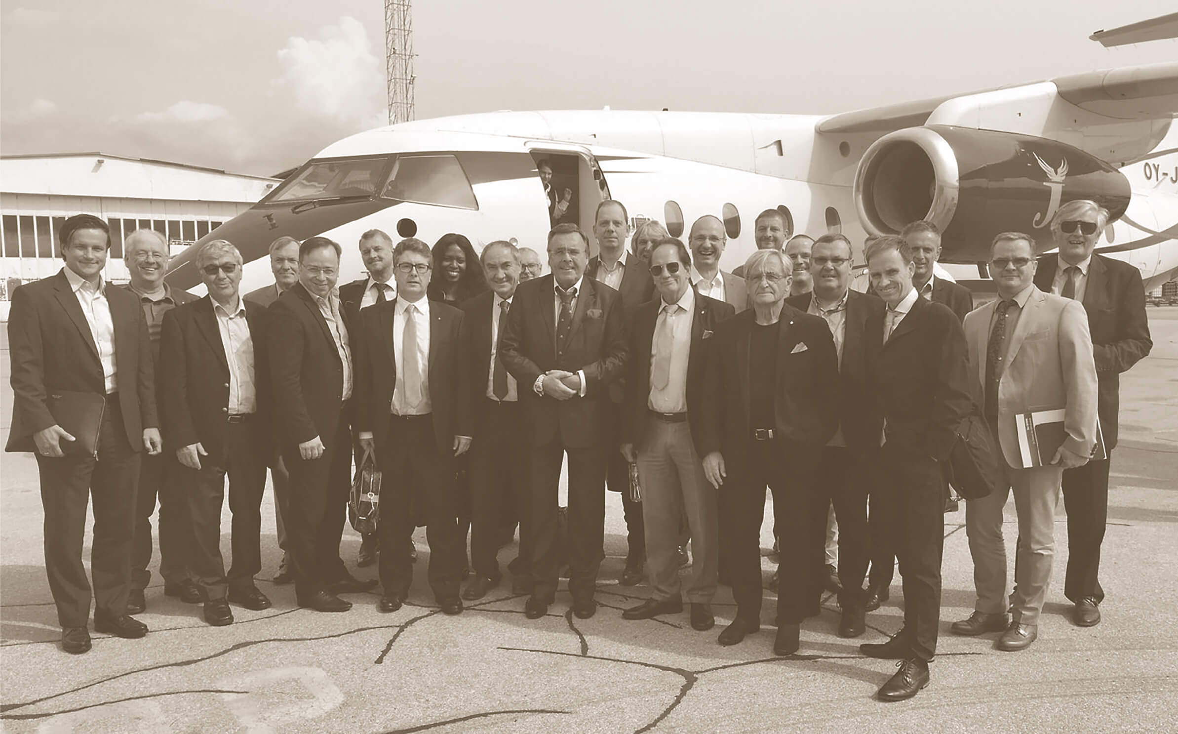 Foto: Der Senat reist auf Einladung des Premierministers von Bosnien-Herzegowina, Fadil Novalic, 2018 nach Sarajevo.